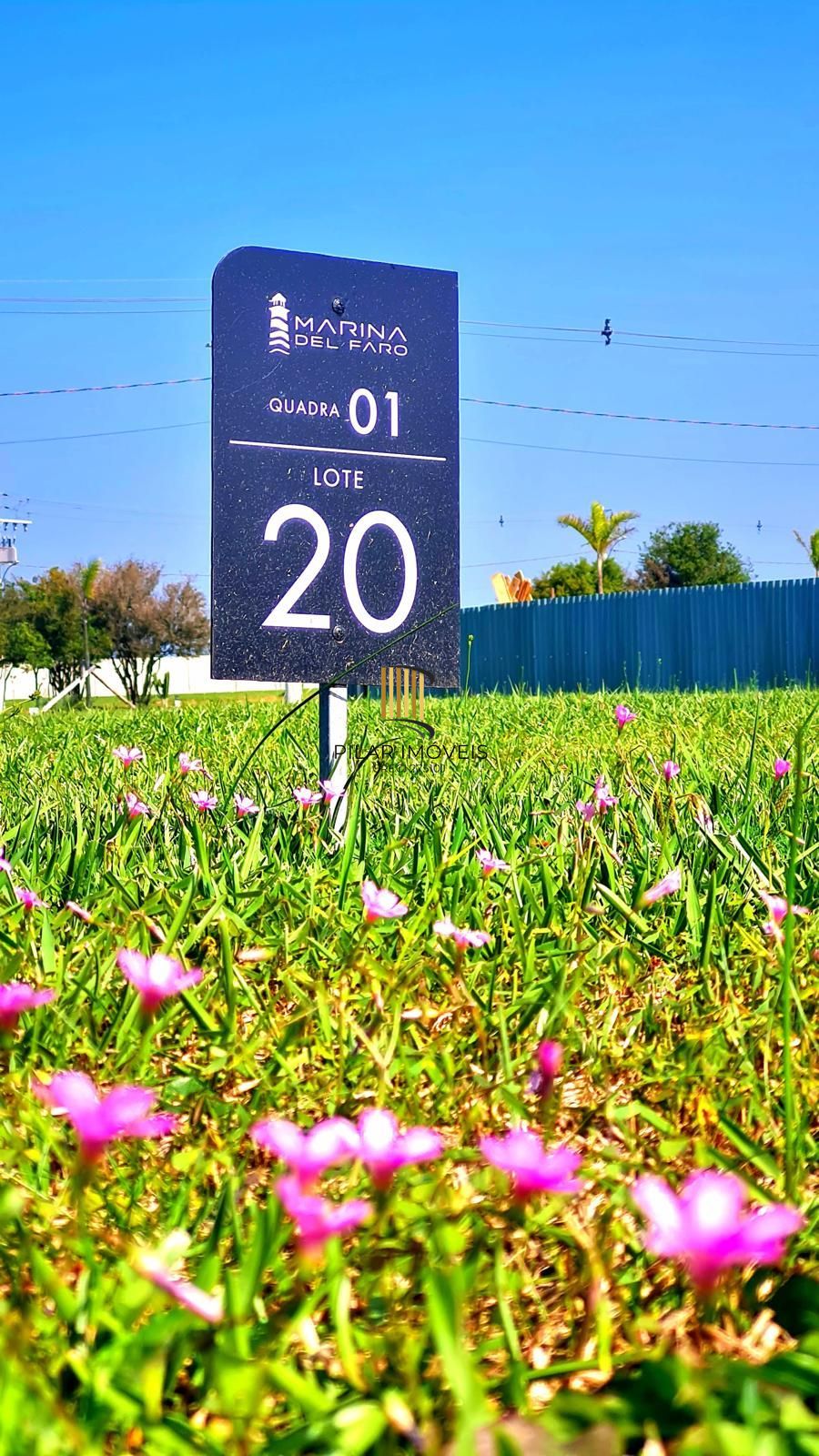 Terreno 14X25,com projeto já aprovado no Cond Marina del Faro
