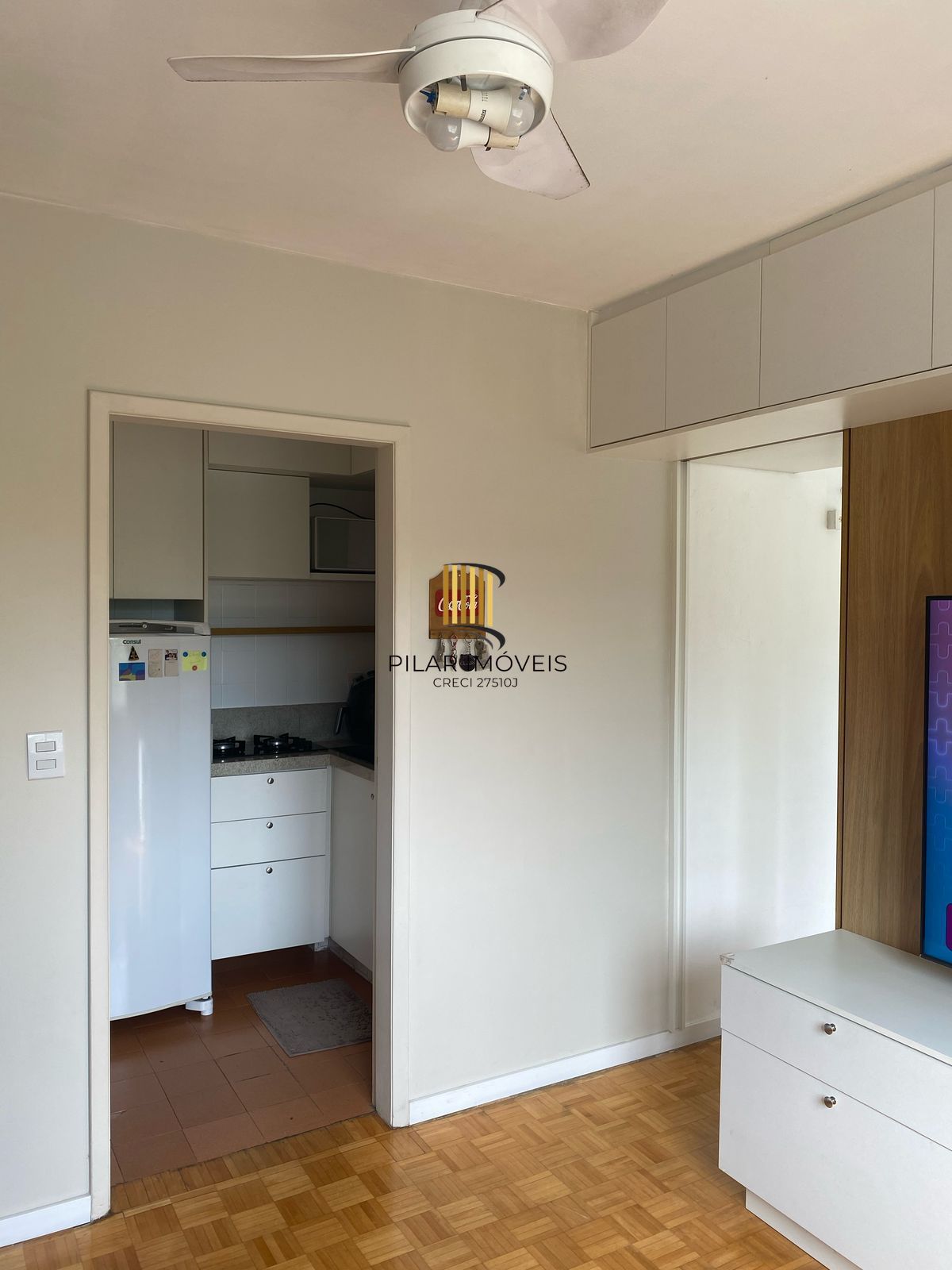 Apartamento 1 dormitório com sol e vista