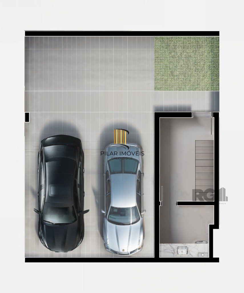 CASA CONDOMíNIO - 3D/1 suite - 196,27 m²- 2 vagas - TRISTEZA