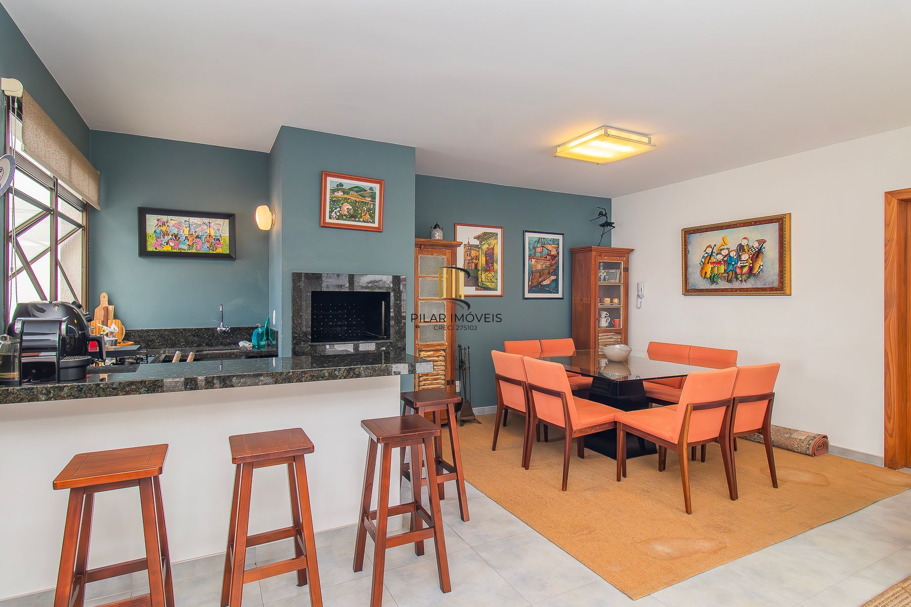 Cobertura com espaço gourmet 156m² no bairro Bela Vista