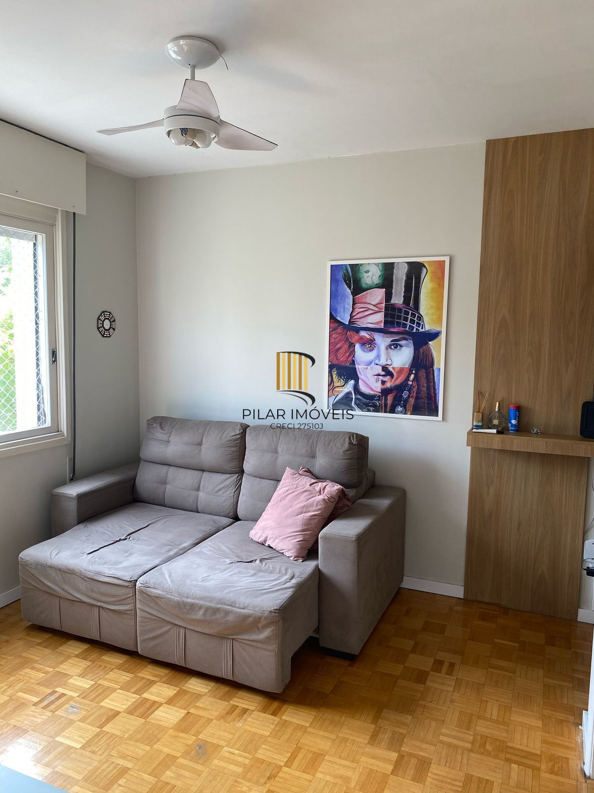 Apartamento 1 dormitório com sol e vista