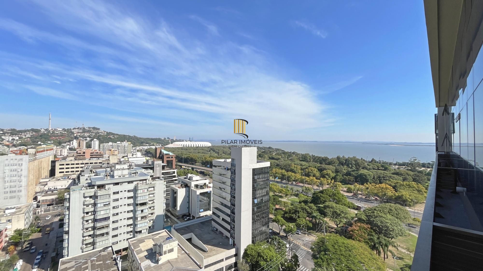 Duplex, mobiliado, andar alto de 2 dormitórios; 2 vagas
