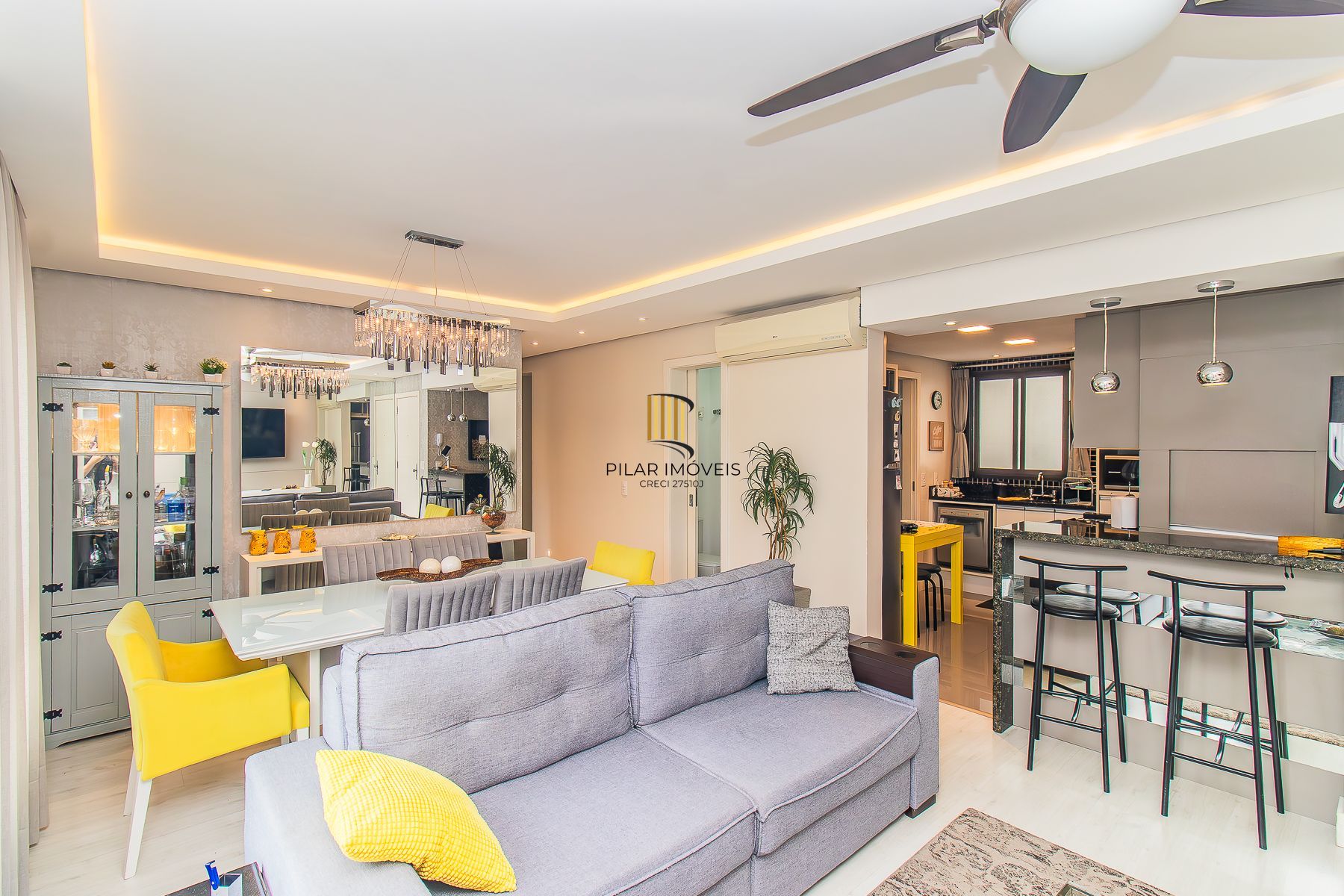 3 Dormitórios com suíte e infra completa