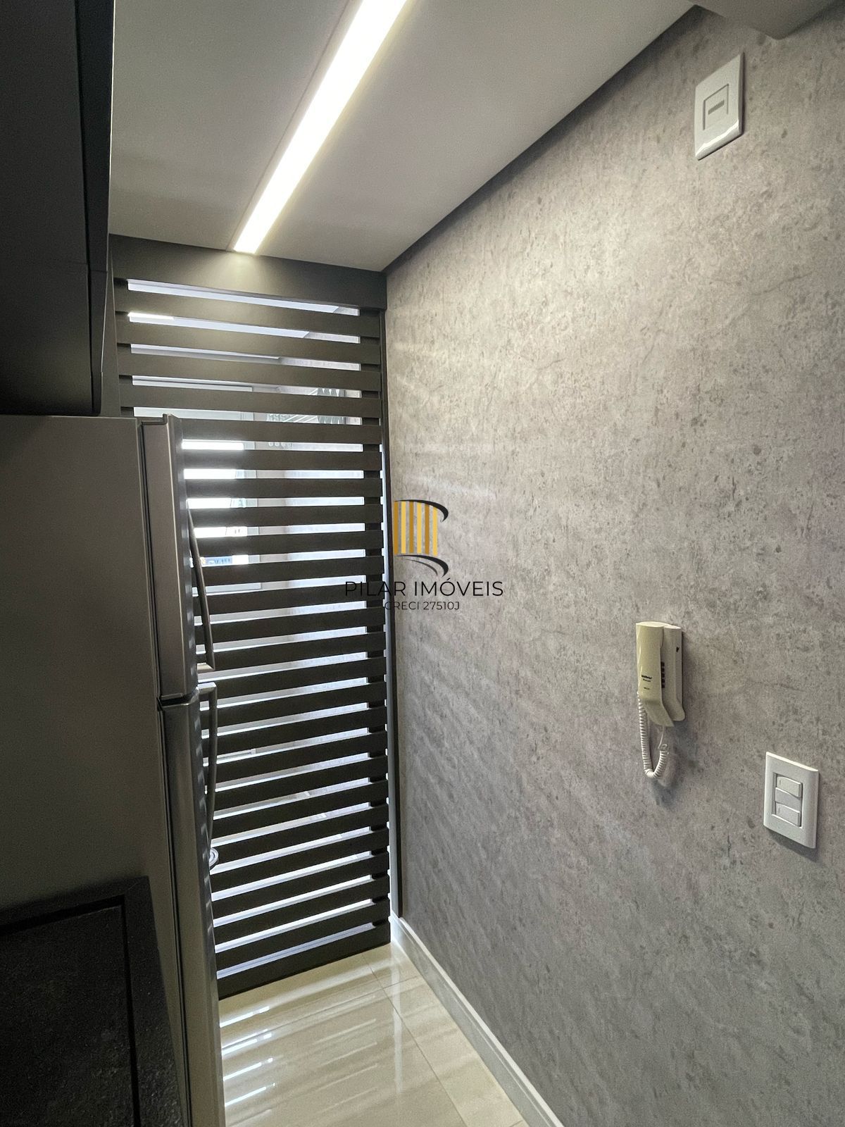Apartamento de 1 Dormitório 43,21 m², garagem, 100% mobiliado