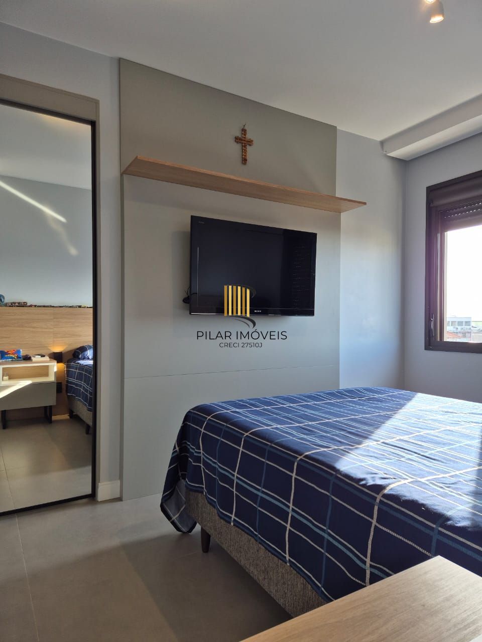 Apto 2 dorm 2 vagas no Cristo Redentor