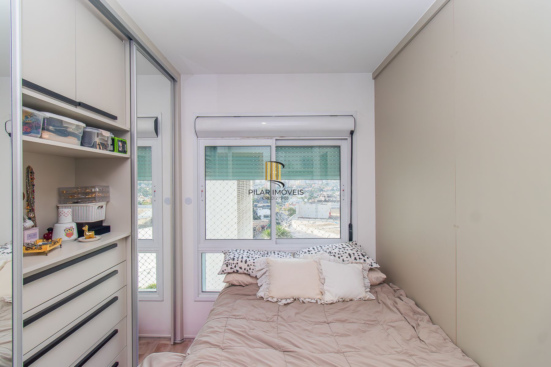 Apartamento 1 dormitório de 37m² e 1 vaga com super estrutura condominial