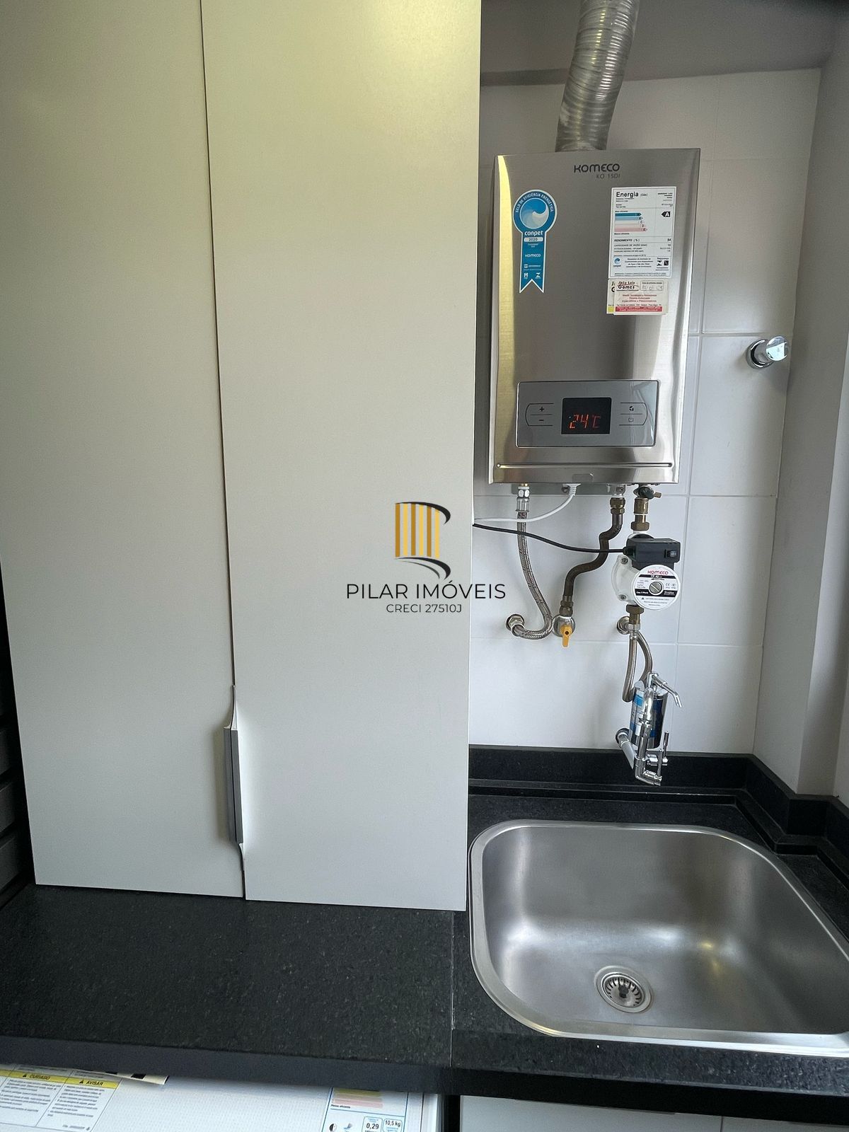 Apartamento de 1 Dormitório 43,21 m², garagem, 100% mobiliado