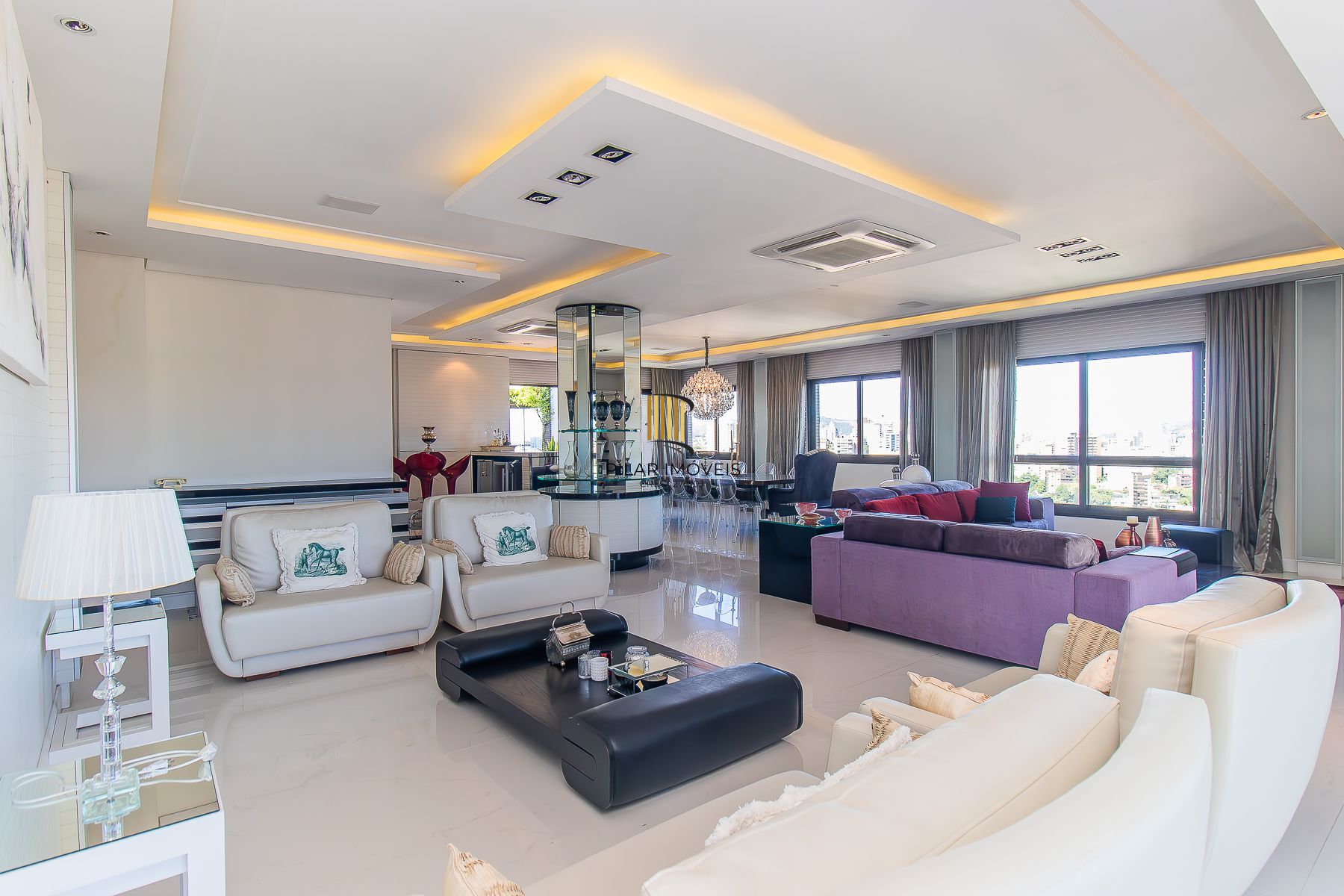 Apartamento cobertura - 4 dorms.  6 vagas - 500 m² -  Auxiliadora