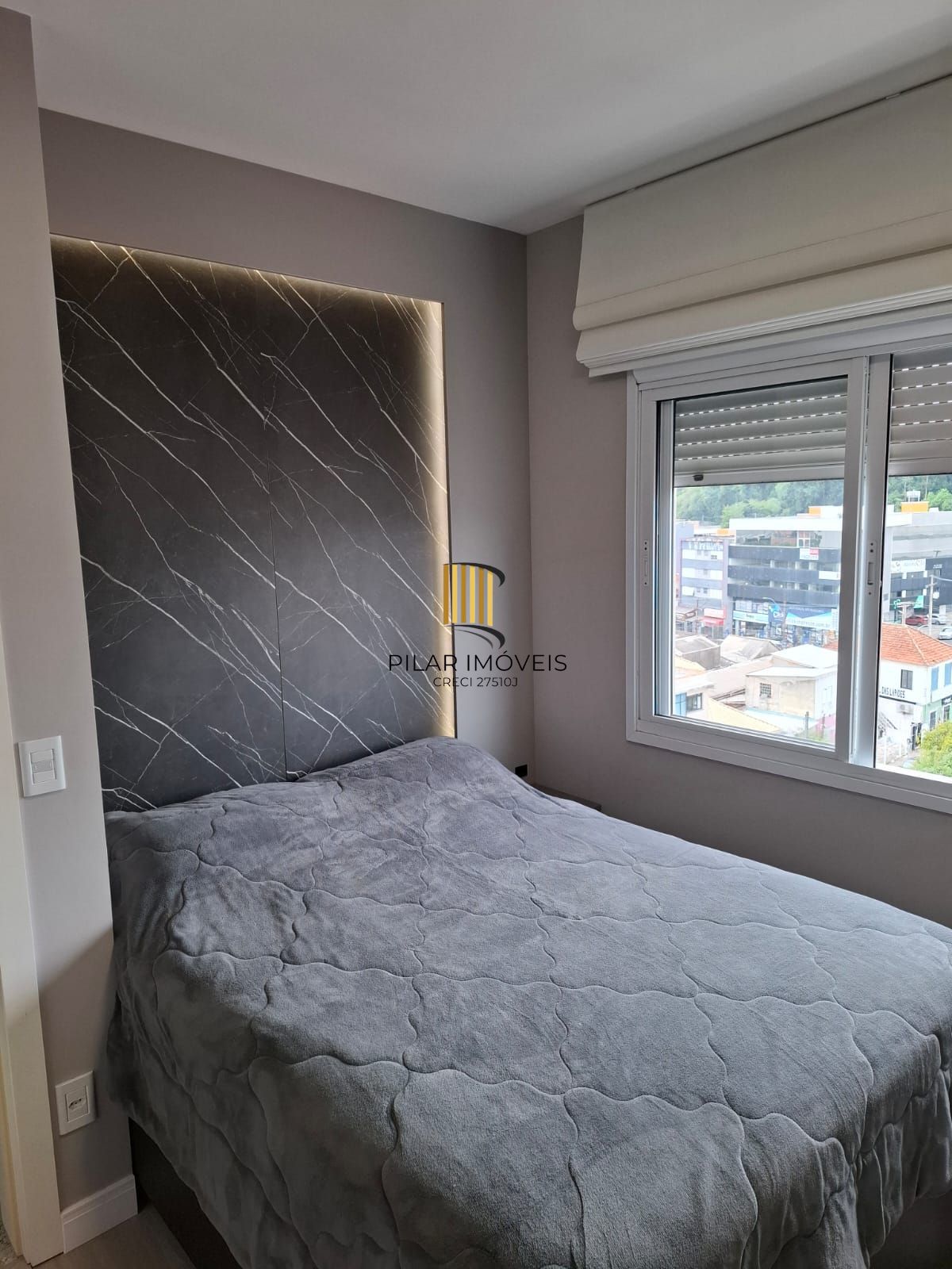 Apartamento de 1 Dormitório 43,21 m², garagem, 100% mobiliado