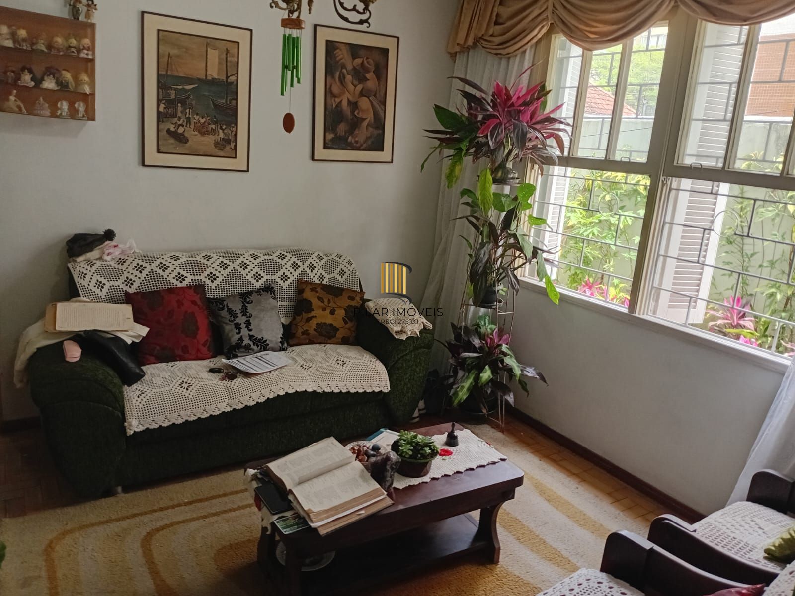 Apartamento 2  dormitórios  térreo com gardem