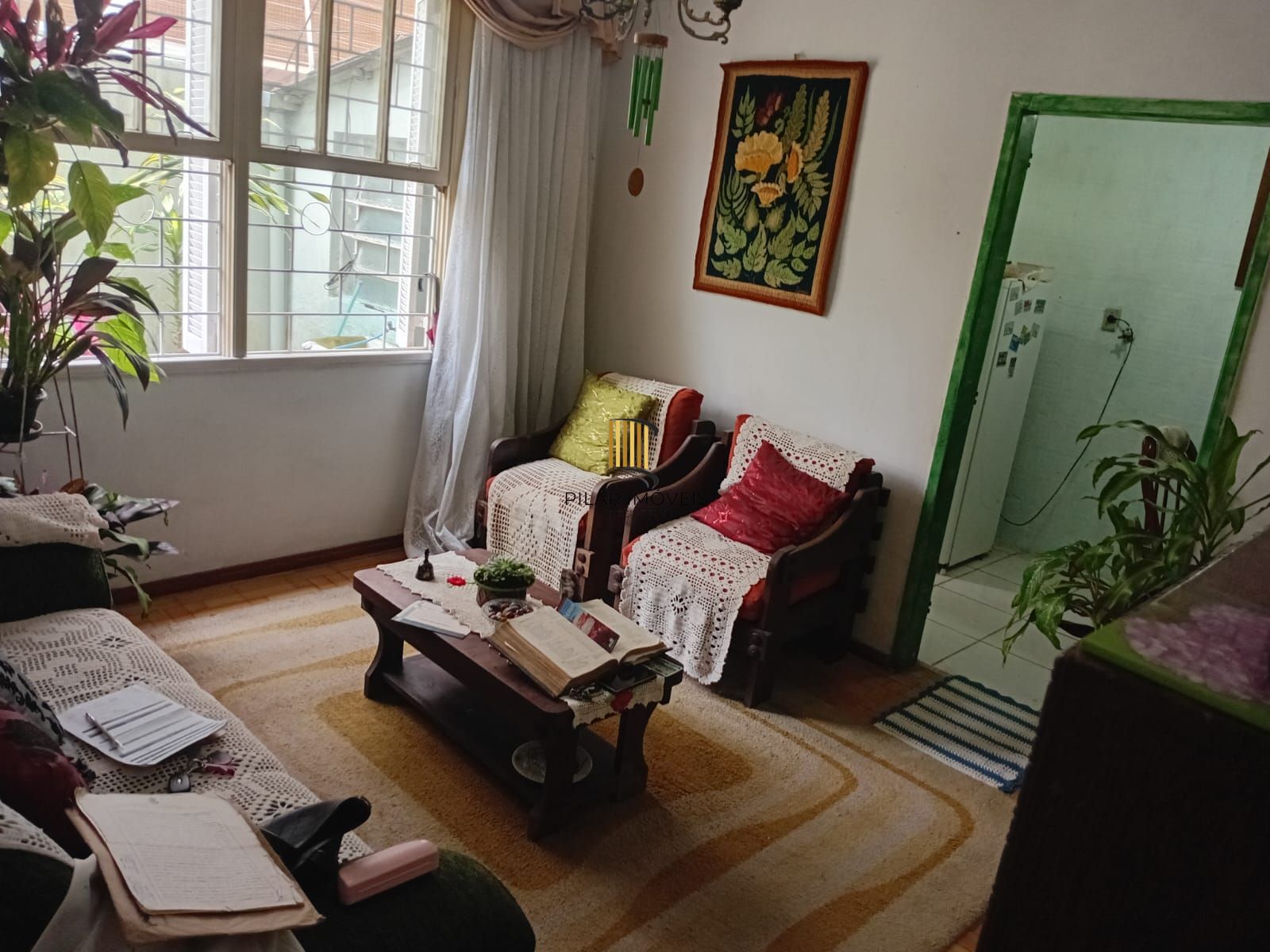 Apartamento 2  dormitórios  térreo com gardem