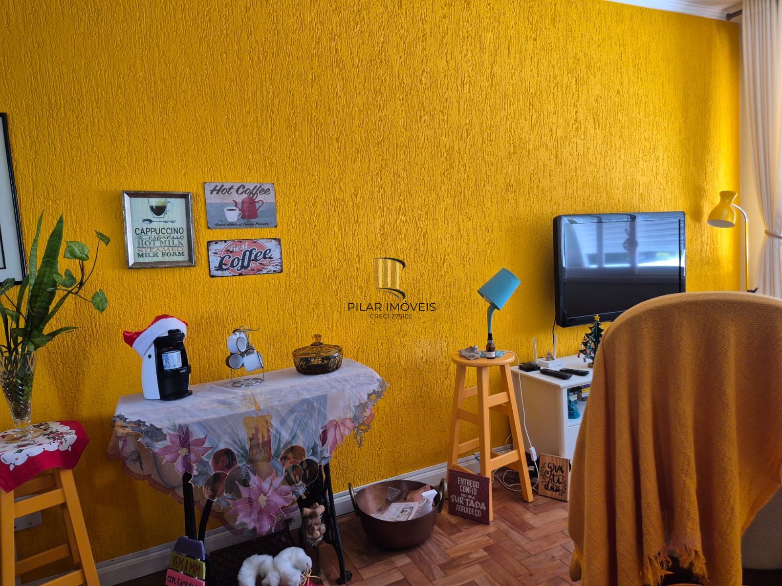 1 Suíte com churrasqueira, semimobiliado