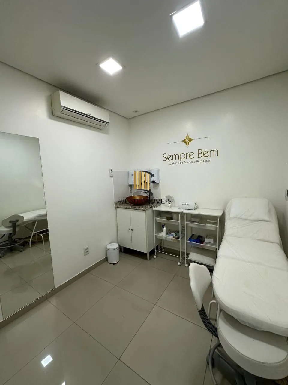 sala comercial completa - Pilar Imóveis