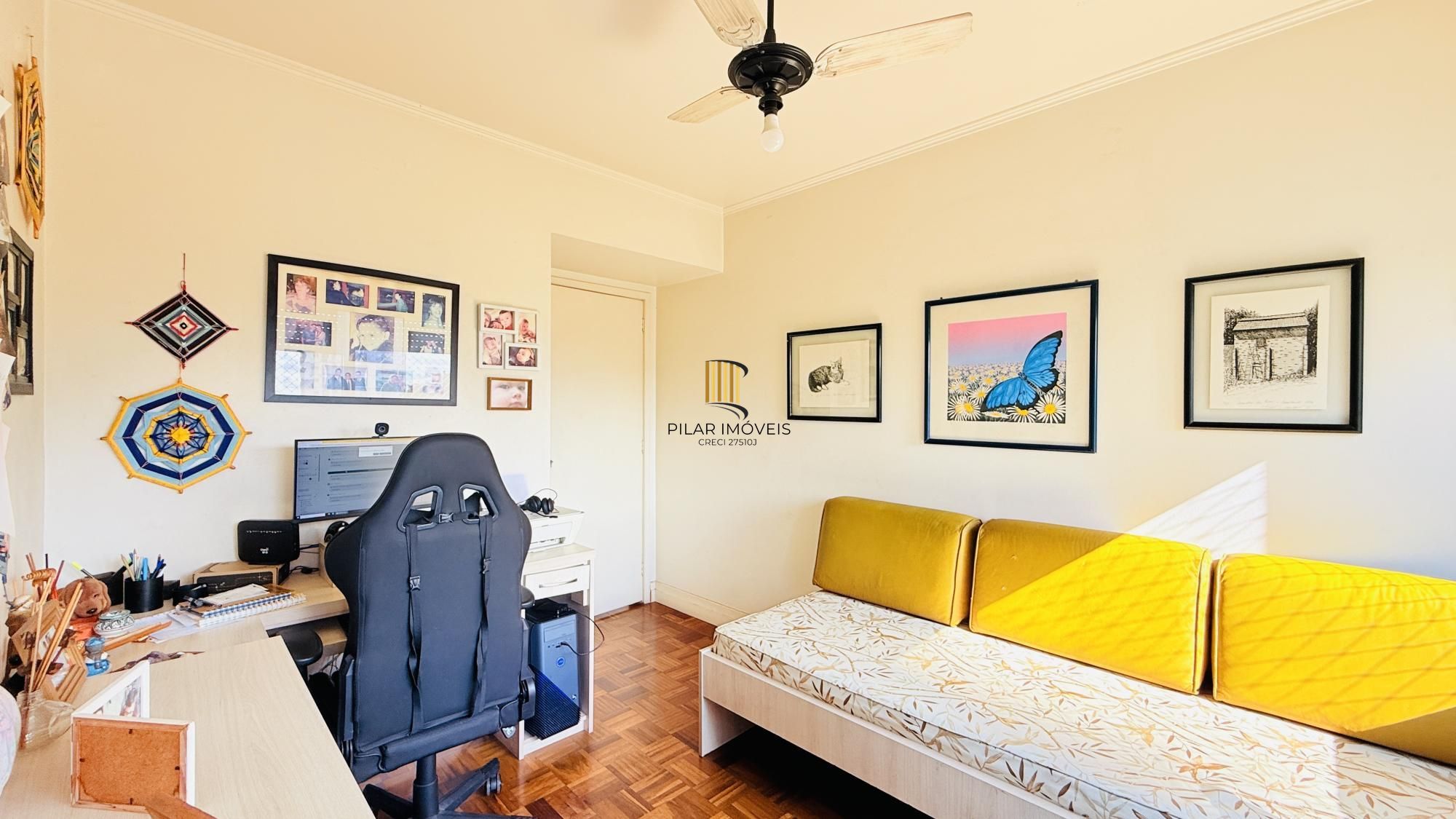 Apartamento com 3 quartos, 1 suíte,  à venda na Avenida Doutor Nilo Peçanha, 1121, Três Figueiras, Porto Alegre