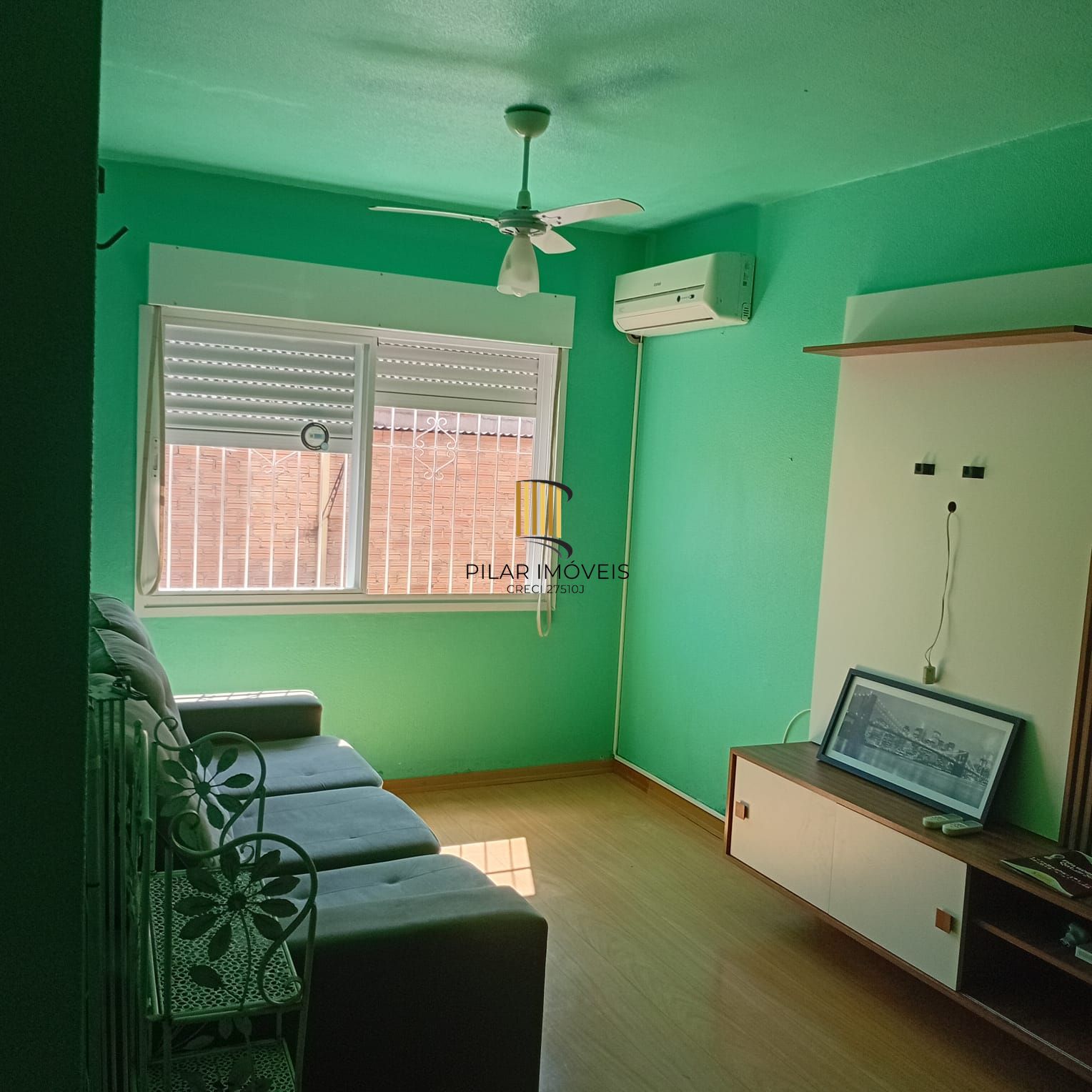 Apartamento 1 dormitório mobiliado .