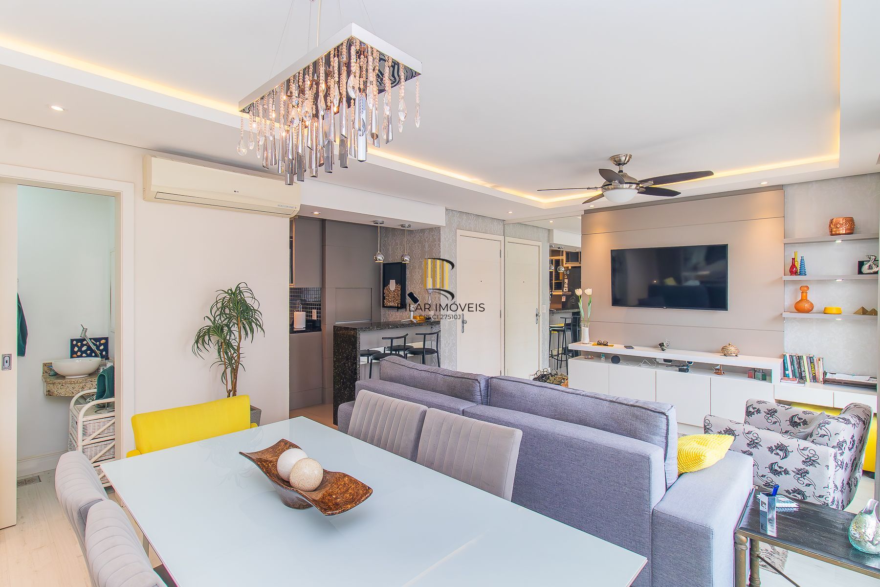 3 Dormitórios com suíte e infra completa