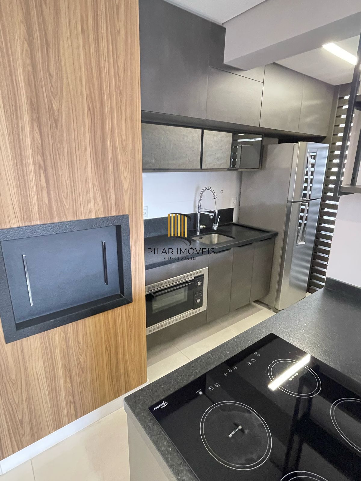 Apartamento de 1 Dormitório 43,21 m², garagem, 100% mobiliado