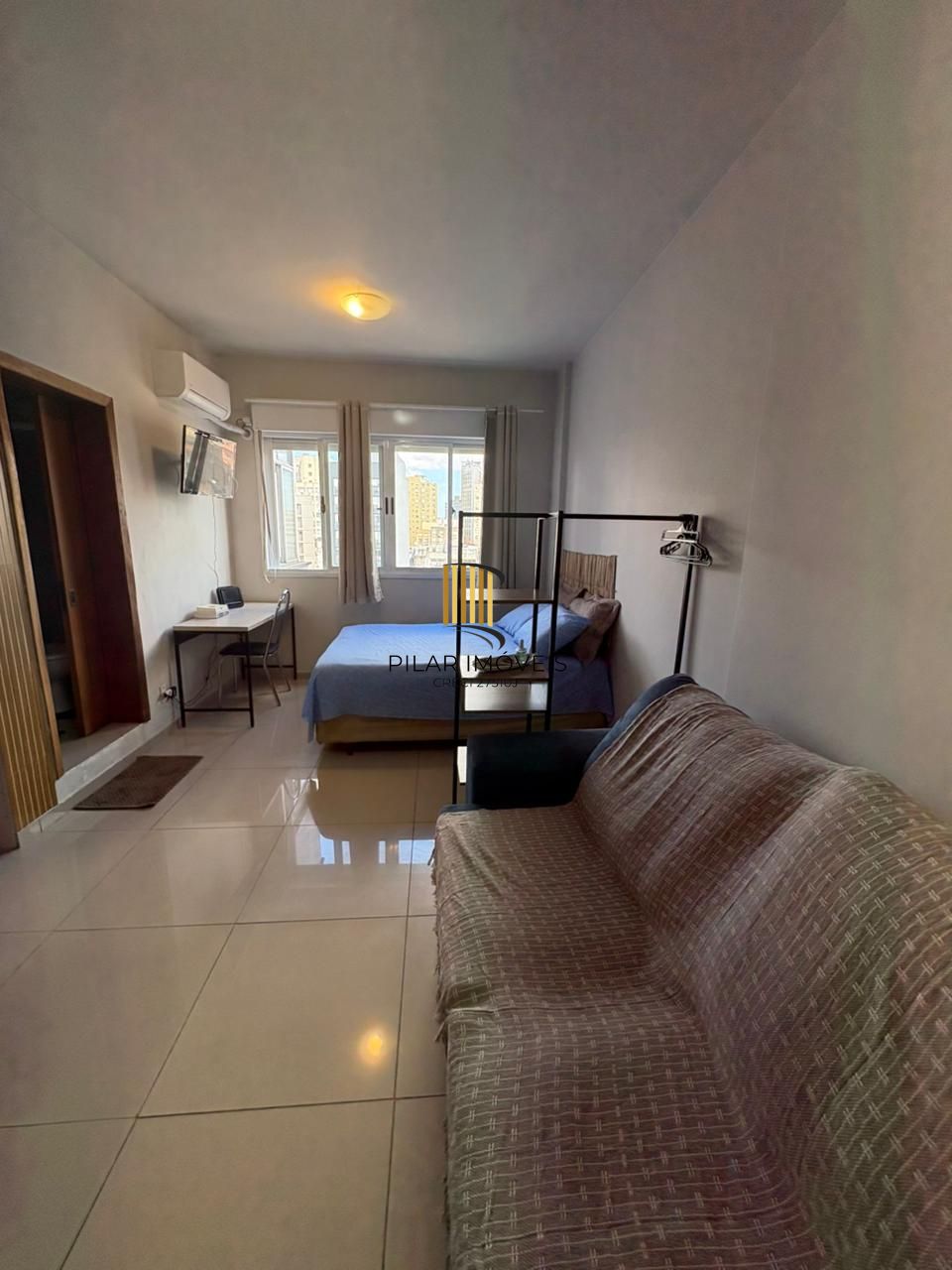 Jk mobiliado no Centro, para morar ou airbnb - Pilar Imóveis