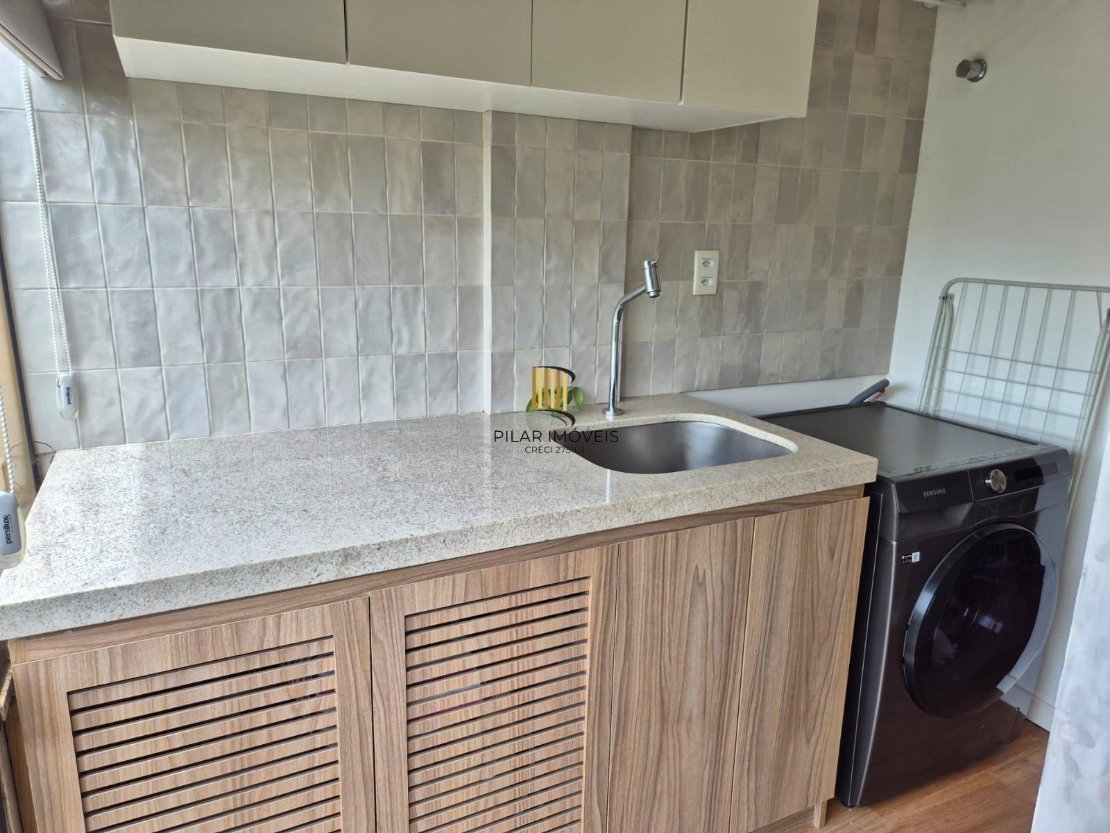 Cobertura reformada com churrasqueira