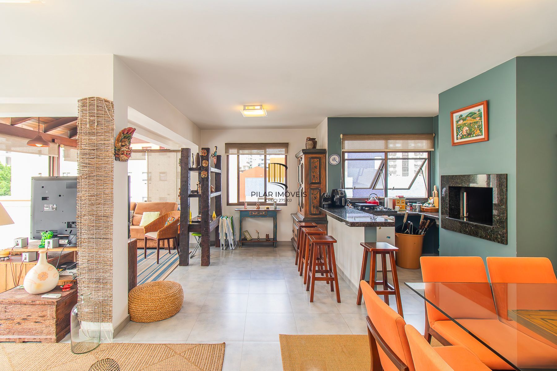 Cobertura com espaço gourmet 156m² no bairro Bela Vista