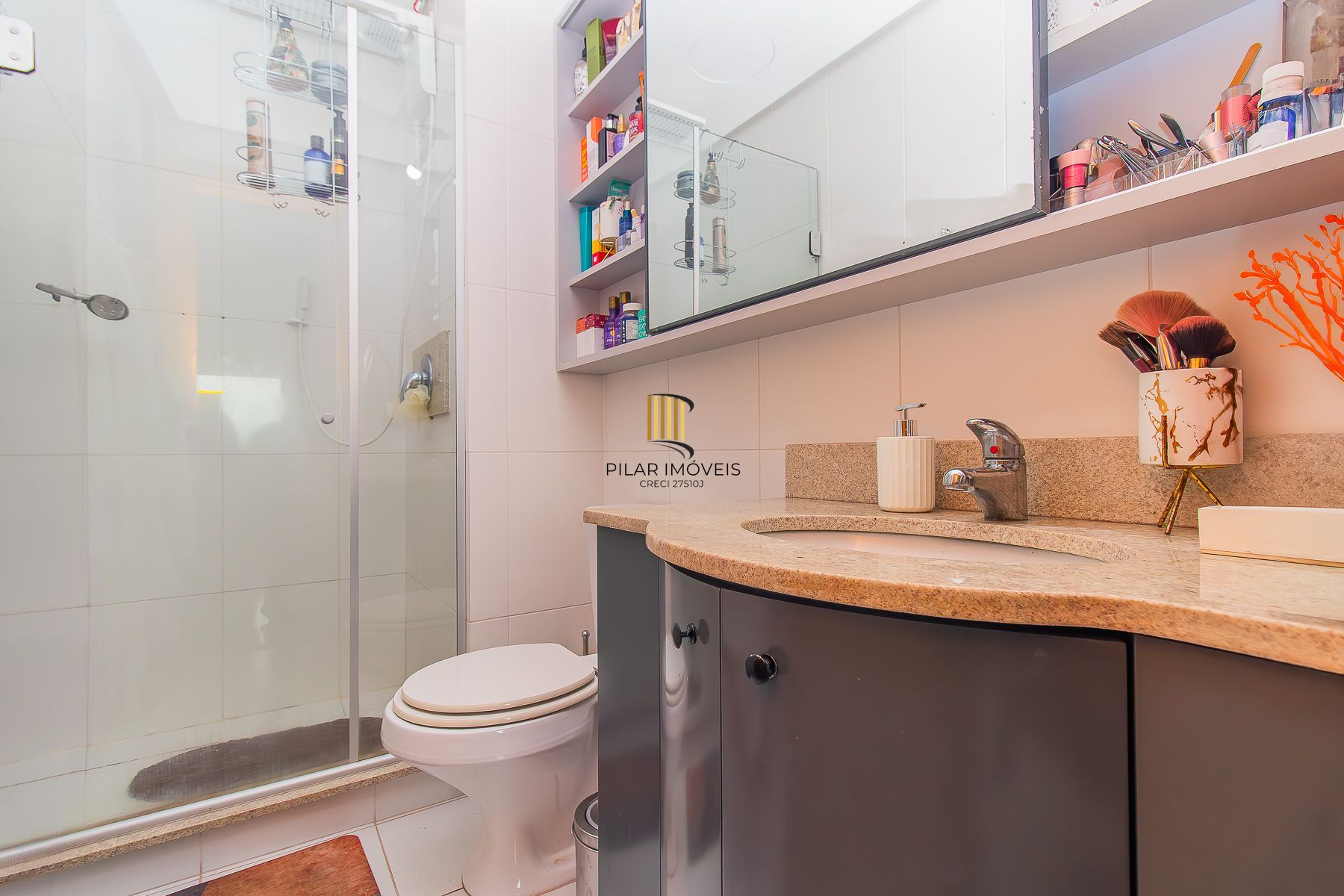 Apartamento 1 dormitório de 37m² e 1 vaga com super estrutura condominial