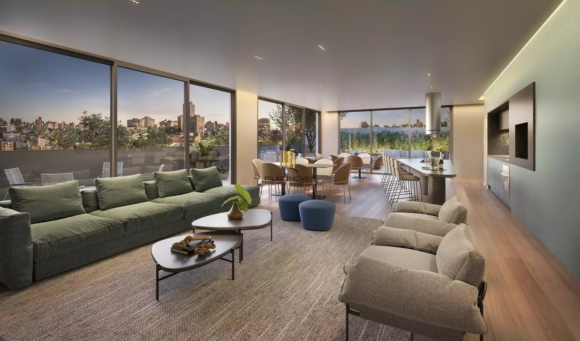 Apartamento 1 dormitório na Auxiliadora