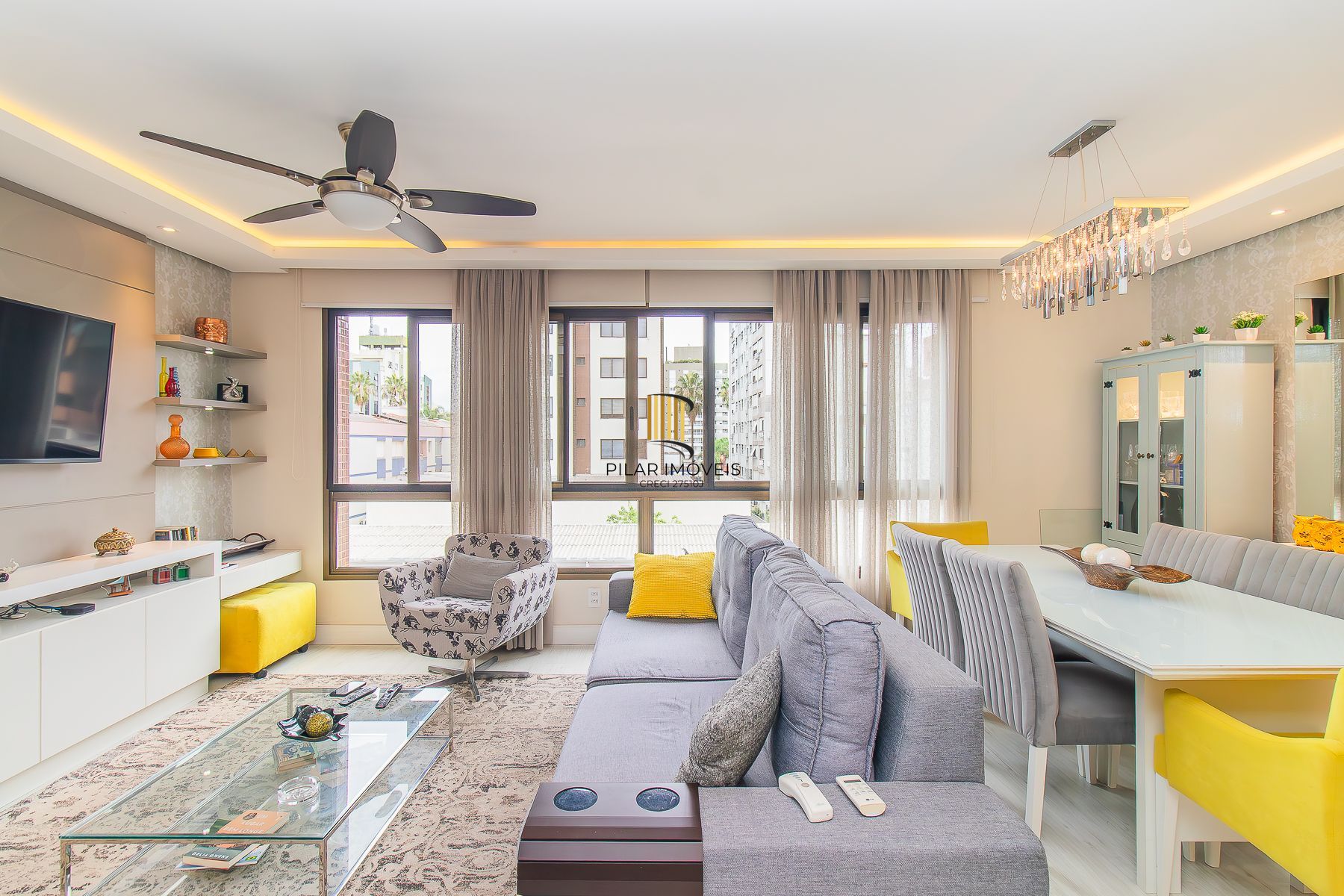 3 Dormitórios com suíte e infra completa