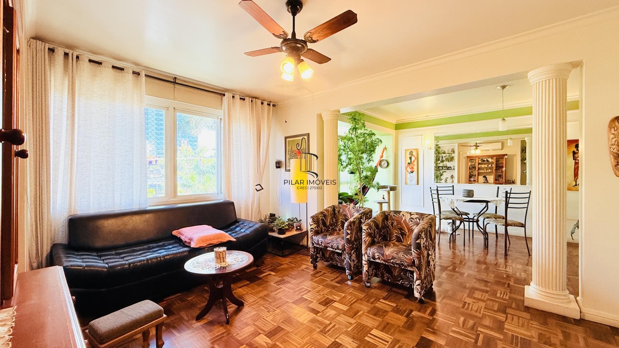 Apartamento com 3 quartos, 1 suíte,  à venda na Avenida Doutor Nilo Peçanha, 1121, Três Figueiras, Porto Alegre - Pilar Imóveis