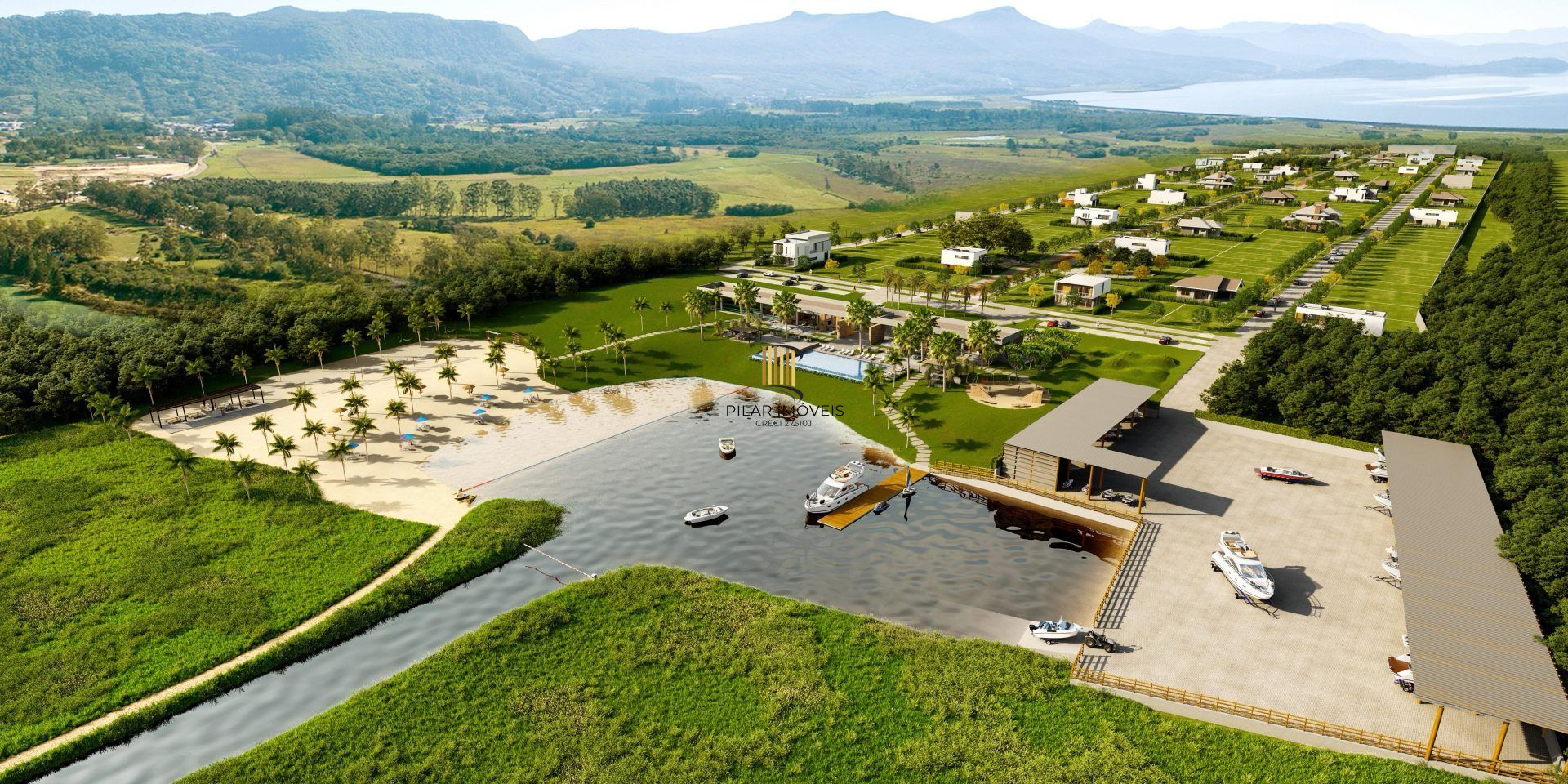 Terreno 14X25,com projeto já aprovado no Cond Marina del Faro