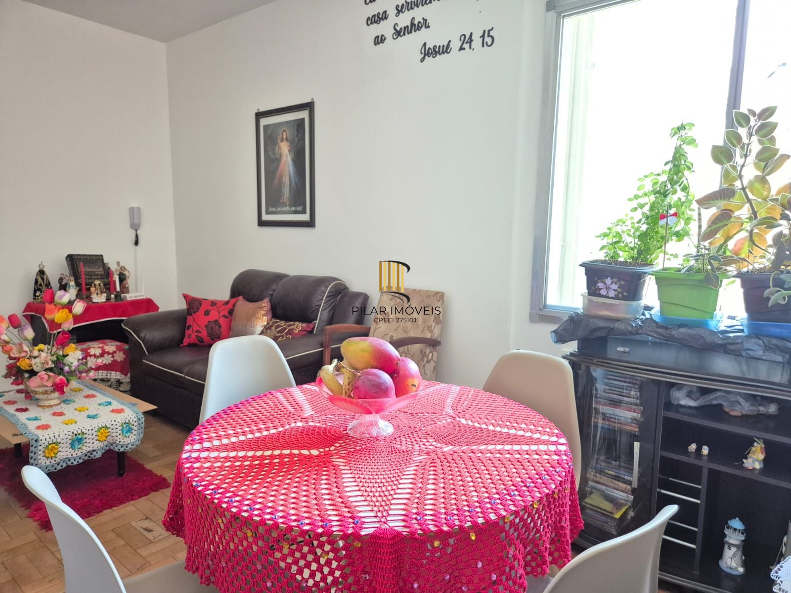 Um dormitório em 54m privativos