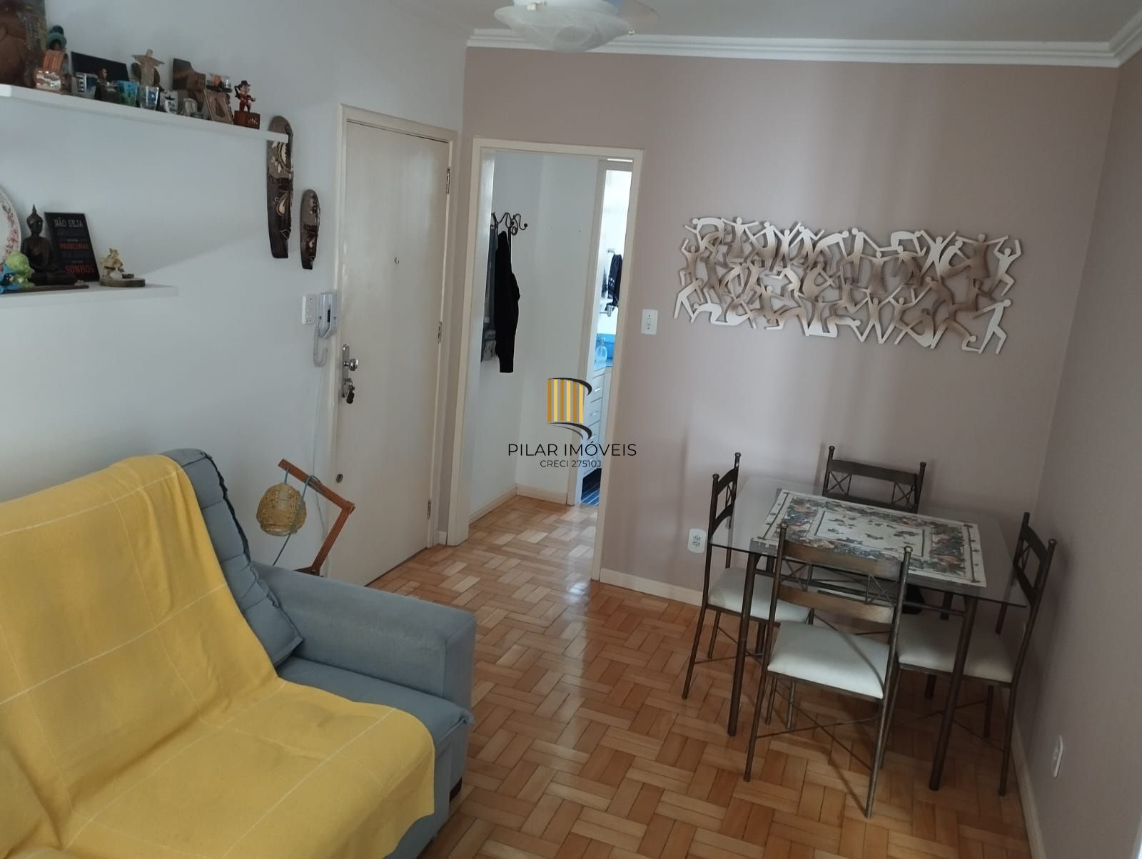 Apartamento 51m² 1 dormitório no Centro Histórico