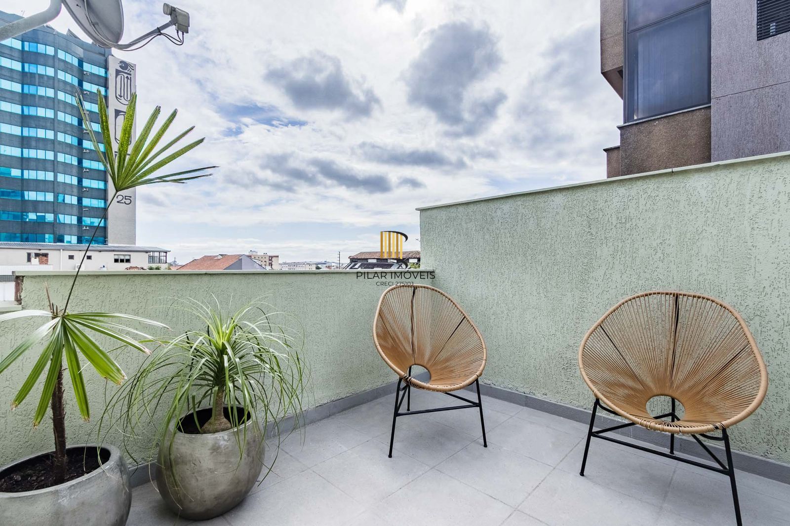 Cobertura horizontal 52m² - 1 dormitório com terraço privativo.