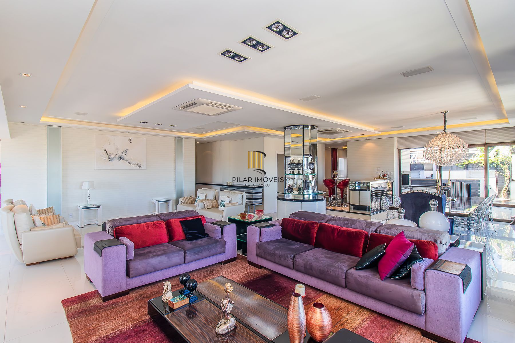 Apartamento cobertura - 4 dorms.  6 vagas - 500 m² -  Auxiliadora