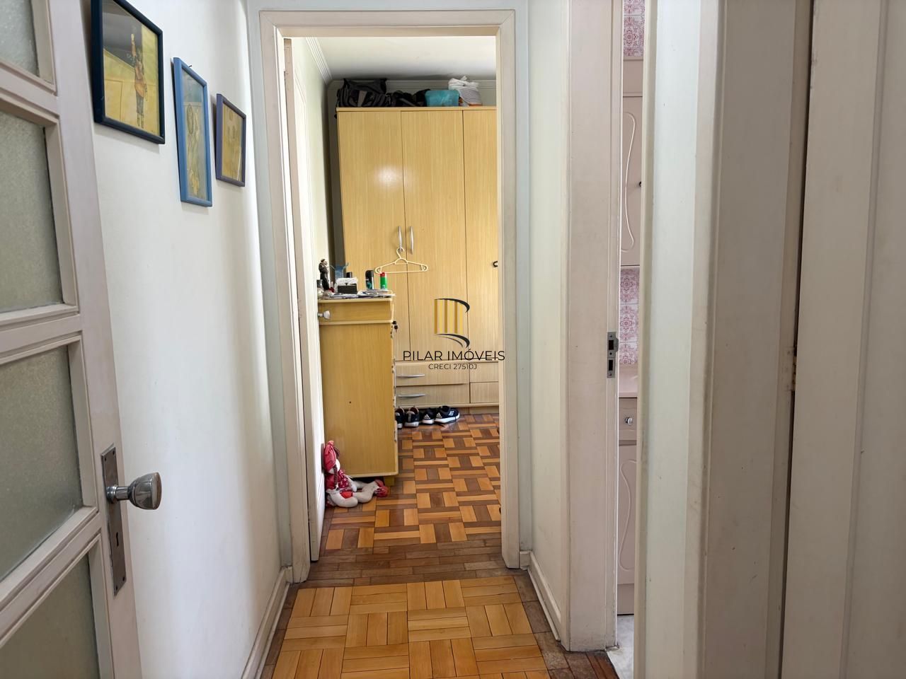 Apartamento amplo no bairro Menino Deus 60,68m², 2 dormitórios