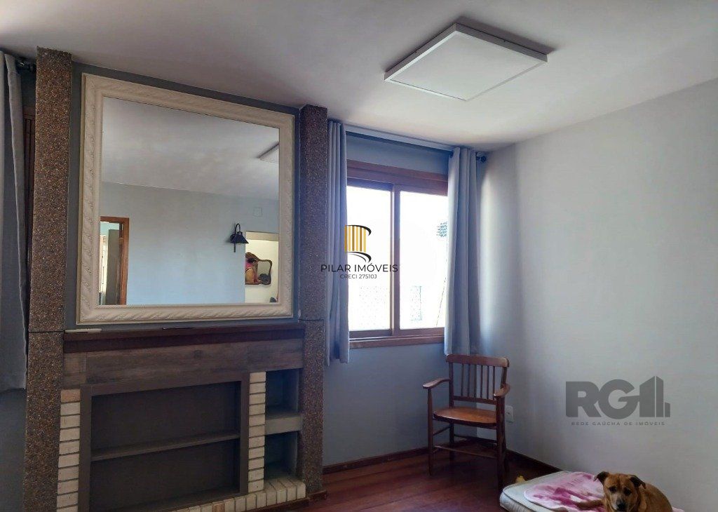 2D em 85m² com lareira e churrasqueira