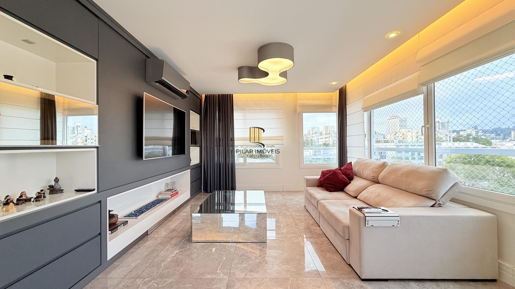Excelente apartamento amplo com 2 dormitórios, 2 suítes mais dependência de empregada ou gabinete ou 3º dormitório