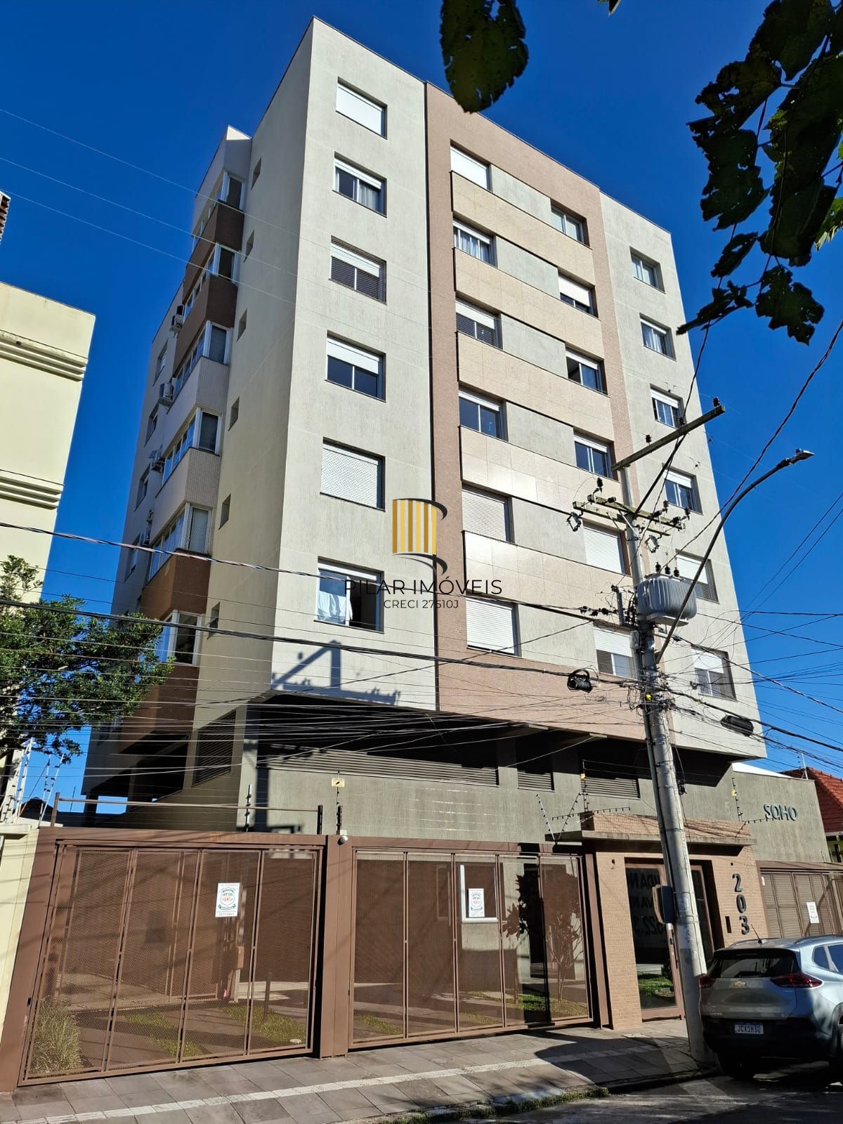 Apartamento de 1 Dormitório 43,21 m², garagem, 100% mobiliado