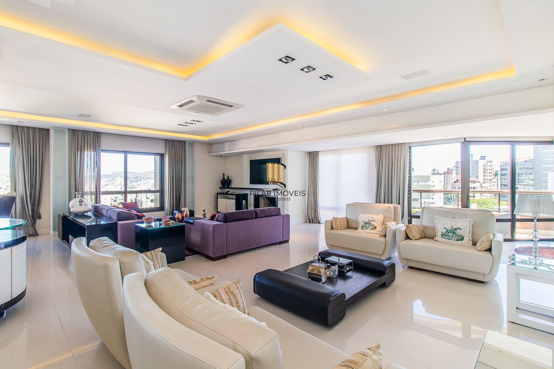 Apartamento cobertura - 4 dorms.  6 vagas - 500 m² -  Auxiliadora