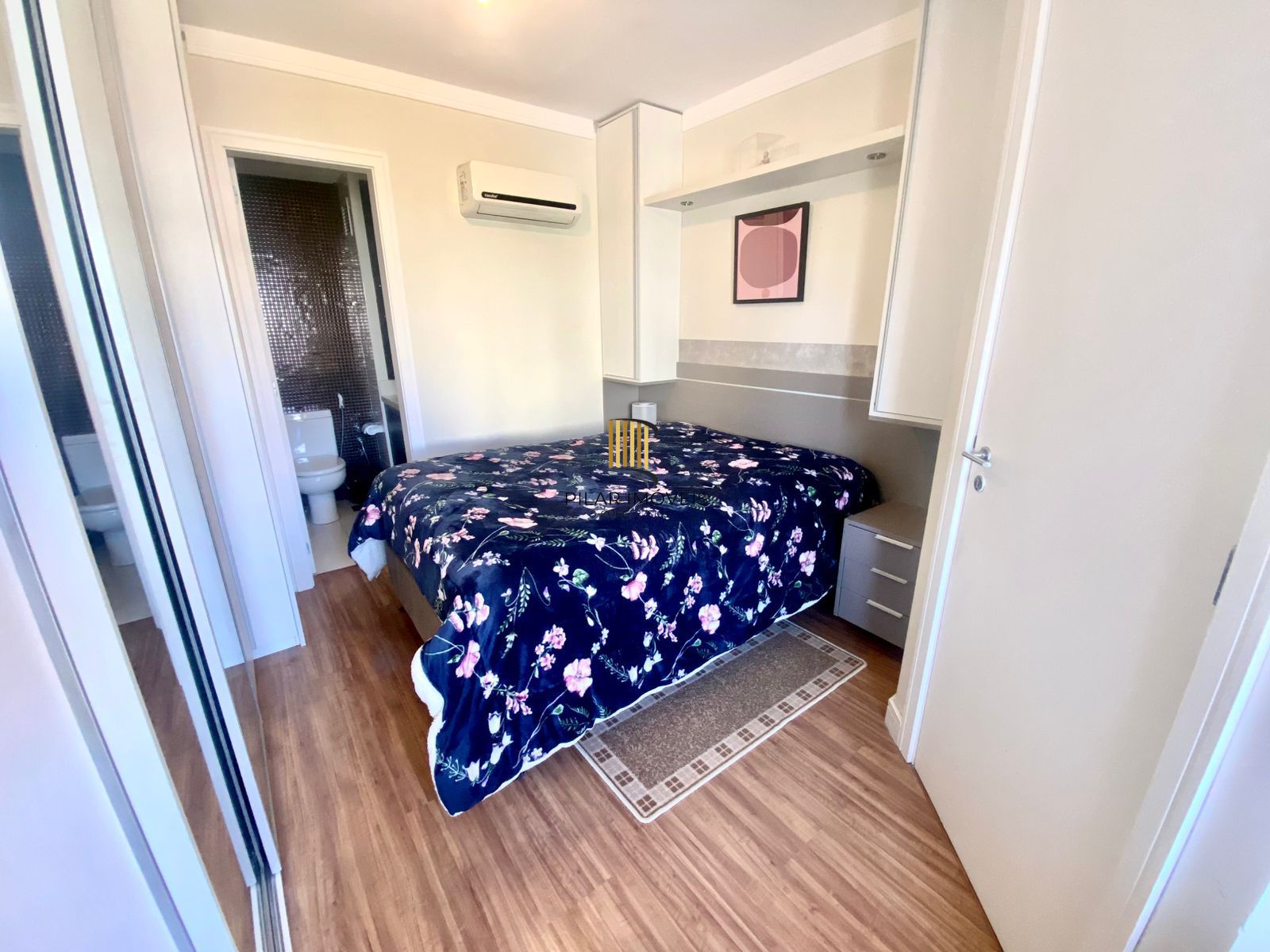 Apartamento 1 dormitório, lavabo e suite, vaga de garagem , 44m2
