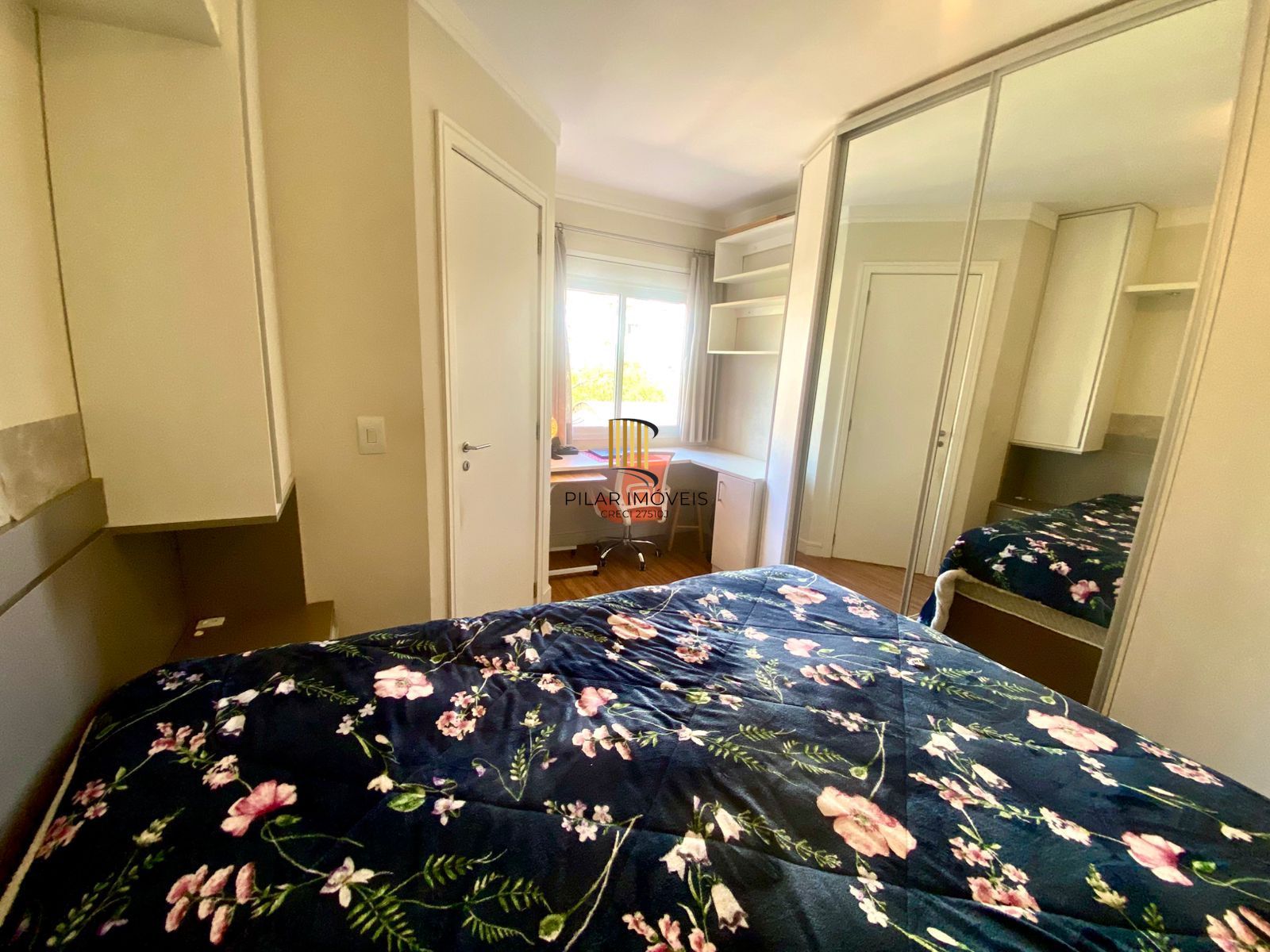 Apartamento 1 dormitório, lavabo e suite, vaga de garagem , 44m2