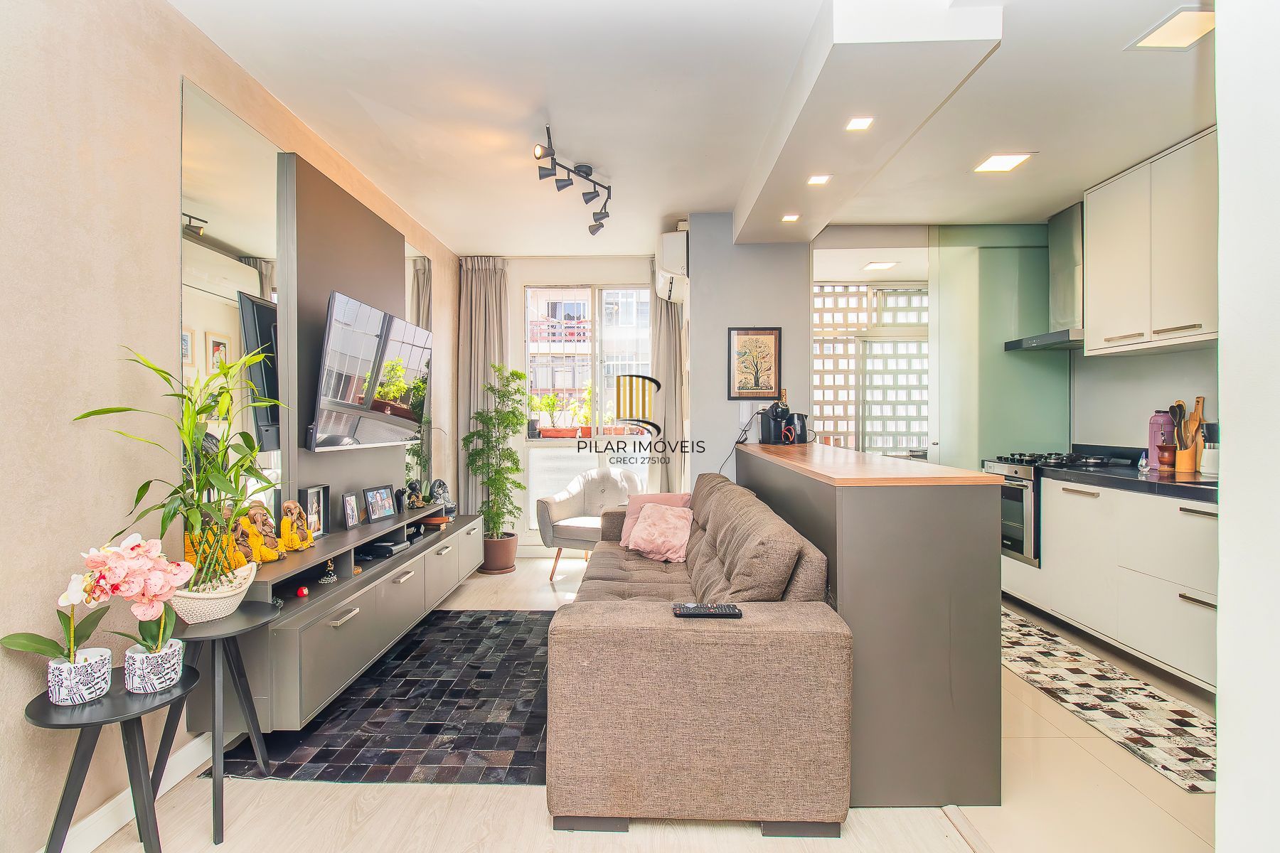 Apartamento dois dormitórios 68,00m² no bairro Glória - Pilar Imóveis