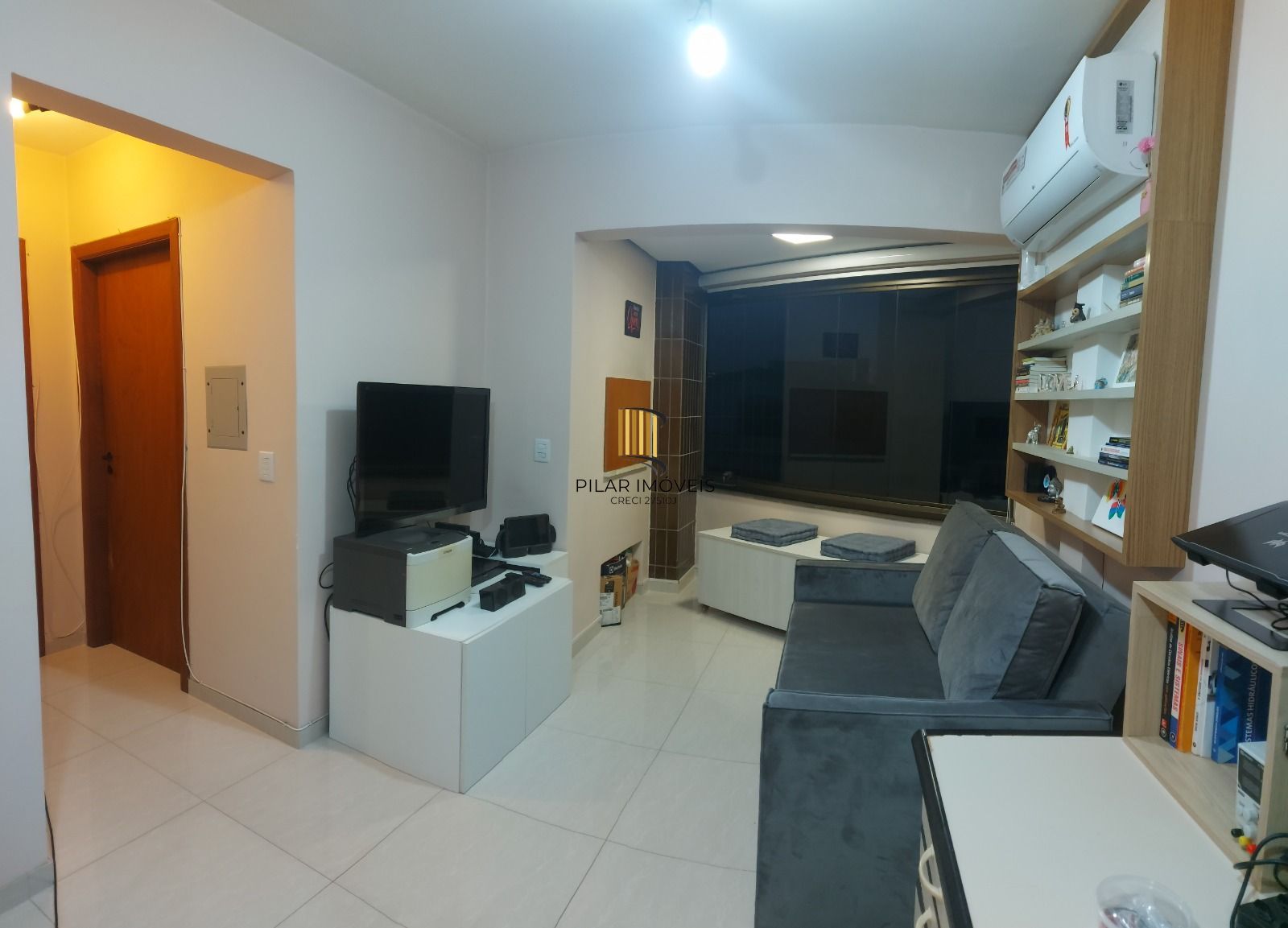 1Dormitório com churrasqueira