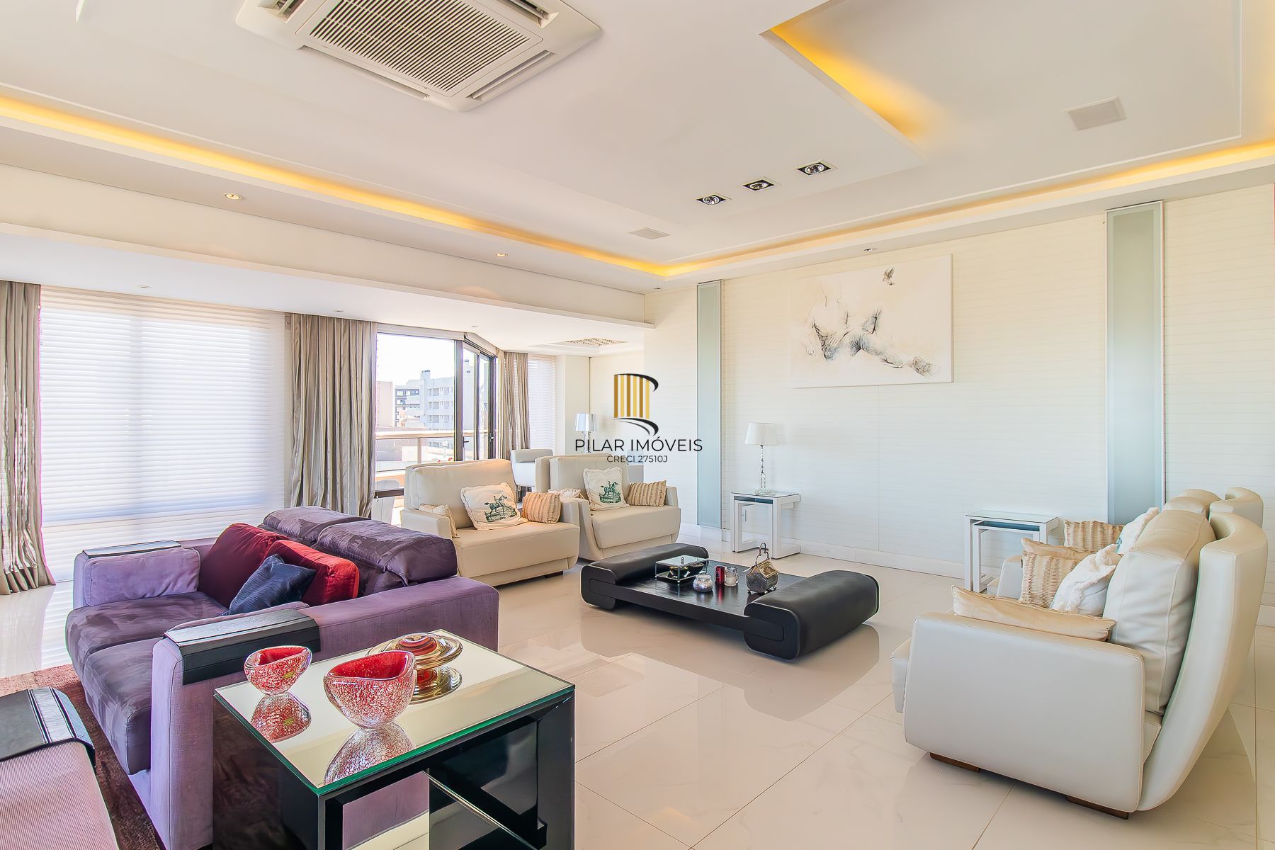 Apartamento cobertura - 4 dorms.  6 vagas - 500 m² -  Auxiliadora