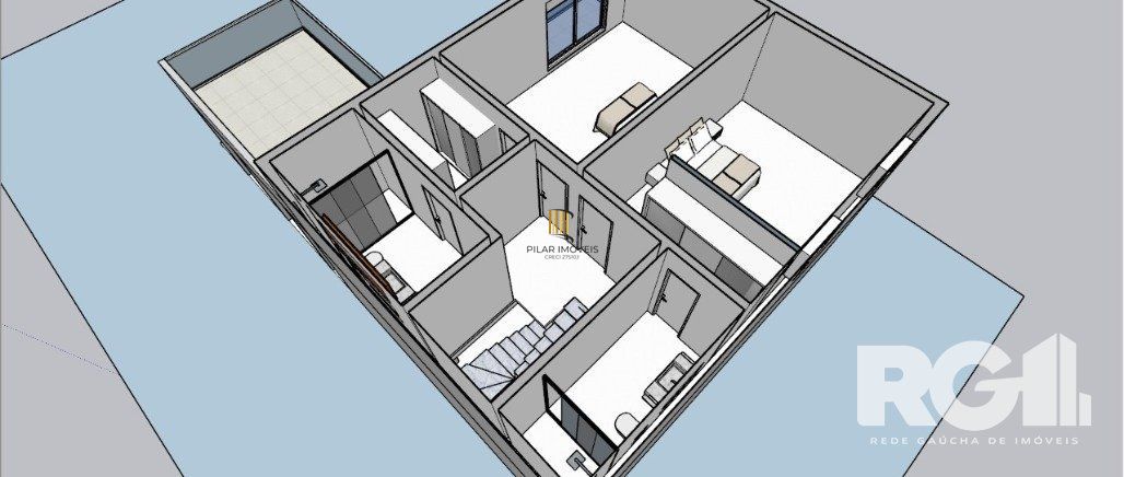 Casa 3 dormitórios no bairro Restinga