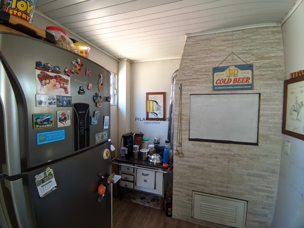 Casa com 3  Dormitórios, sacada e churrasqueira, no Bairro São João