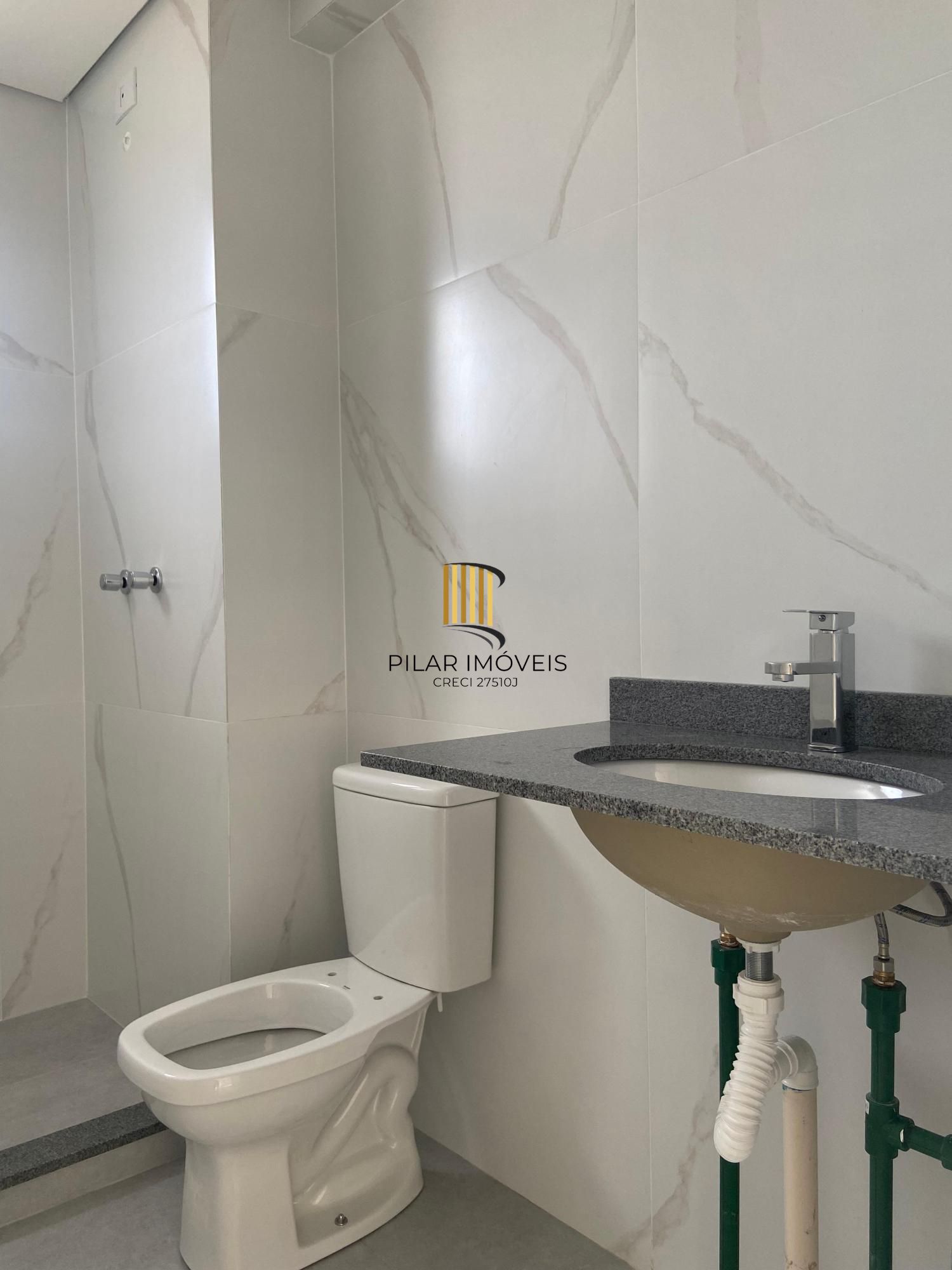 Apto novo, 02 dorm, 61 m2, 01 vaga, Bairro Fátima Canoas, Elevador, Gás encanado