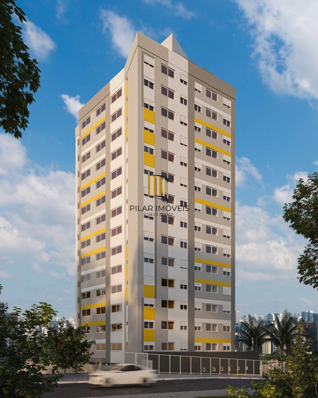Apartamento 2 dormitórios no bairro Glória