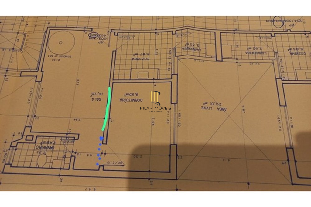 Apartamento 1 dormitório no bairro Bom Fim