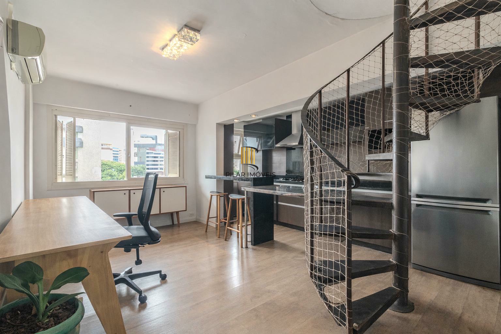 Cobertura 1 dormitório no bairro Rio Branco