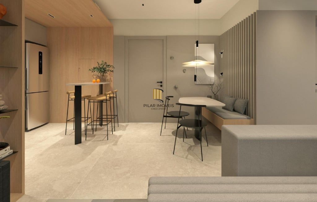 Apartamento 2 dormitórios no bairro Centro